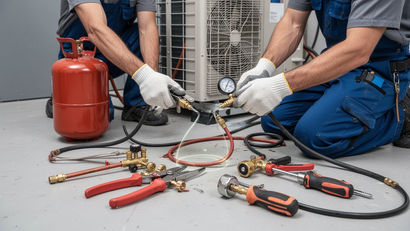 Refrigerant Leak Repair